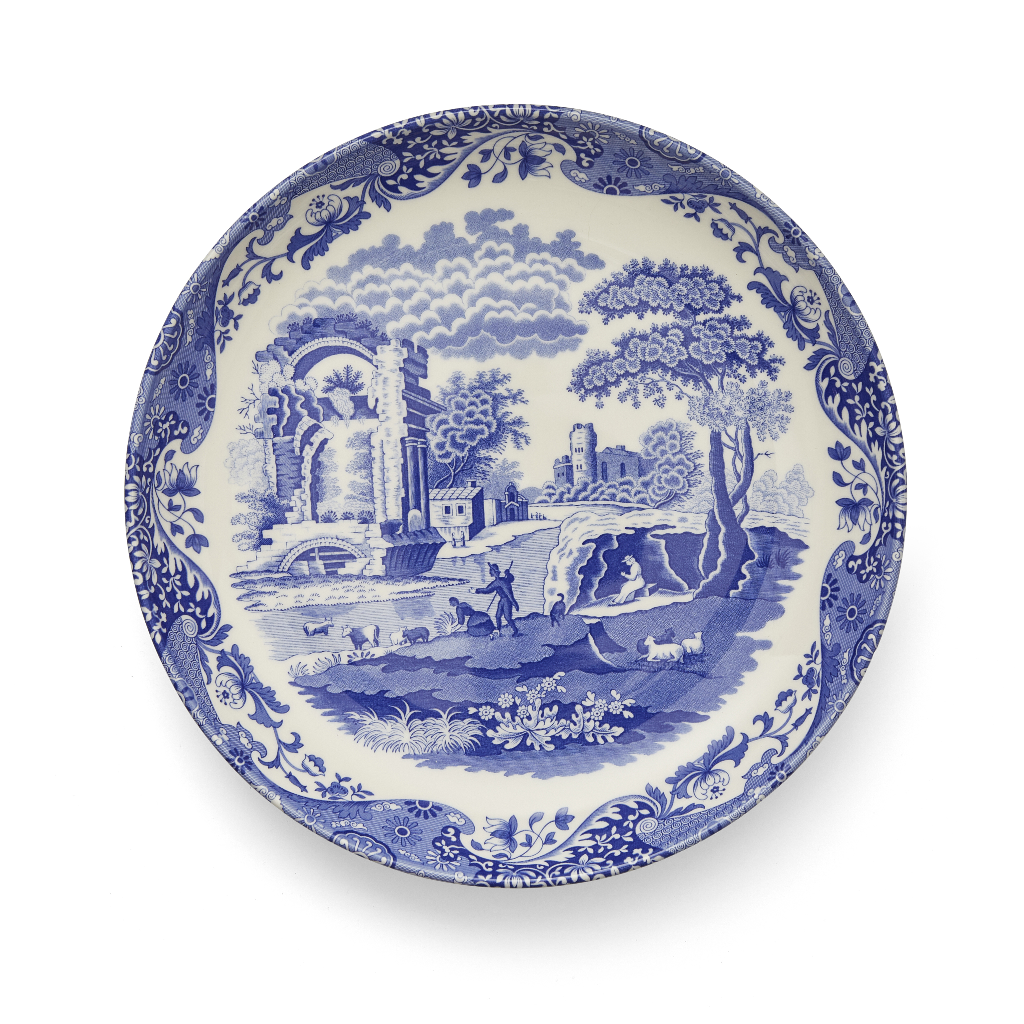 Blue Italian Pasta Bowl, 12 Inch image number null